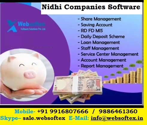 Nidhi software, Nidhi Banking Software, Nidhi Company Registration
